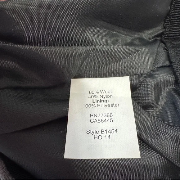 J.Crew Women's Houndstooth Wool Blend Mini Skirt Size 6 Preppy Y2K - Picture 9 of 9